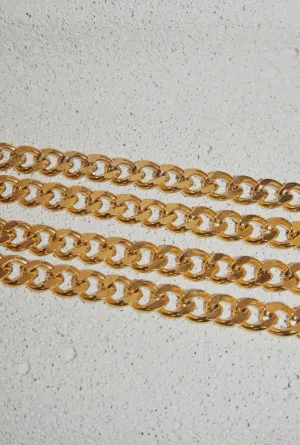 Basic 10mm Curb Chain Necklace