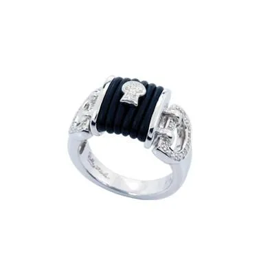 Belle Etoile Lock Ring Classic Fine Solid Sterling Silver