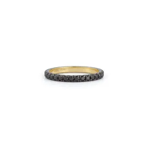 Black Diamond Pave Eternity Band 1.6