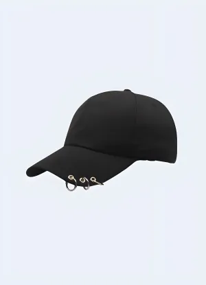 Black Hat With Rings