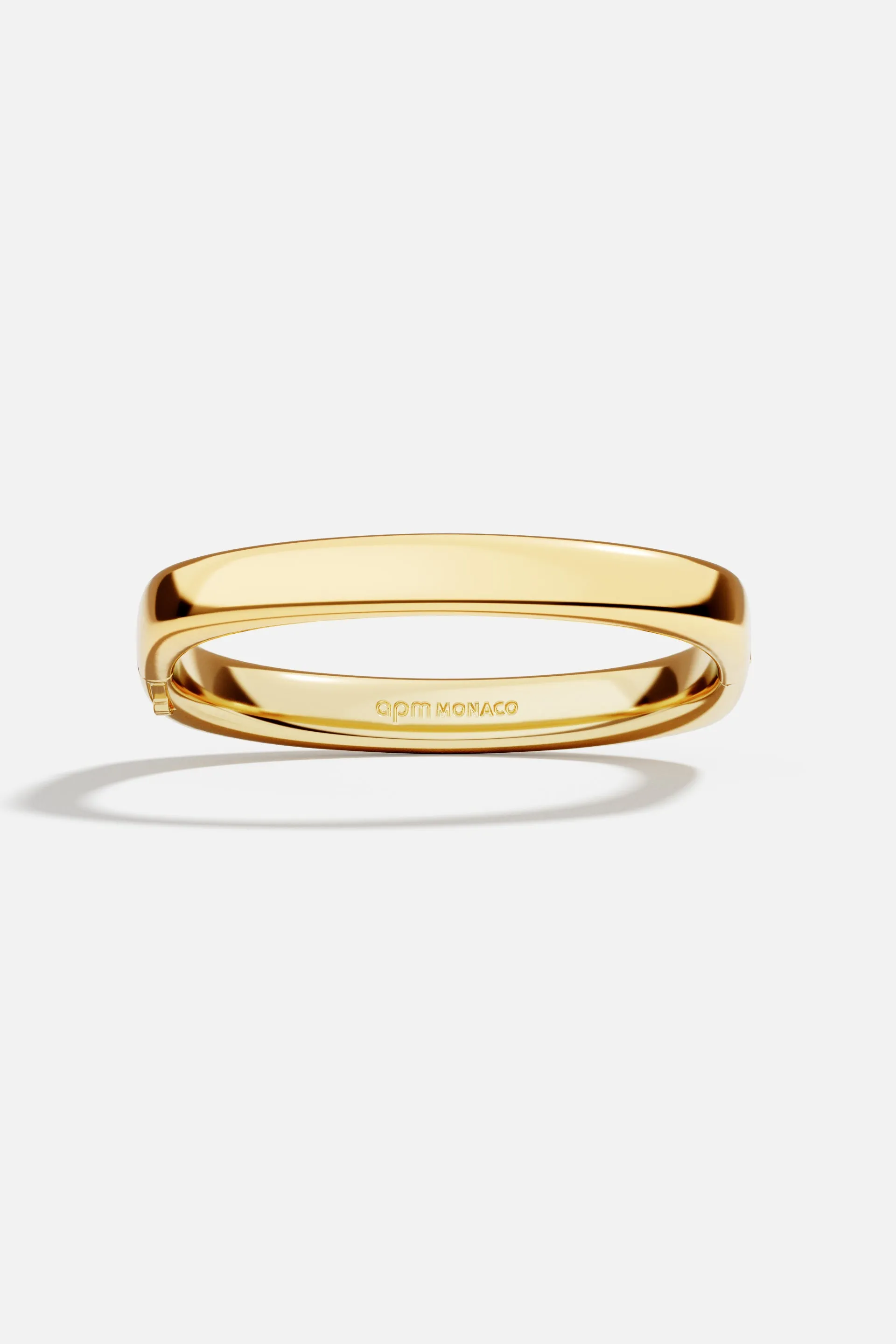 Bold Gold Square Bangle