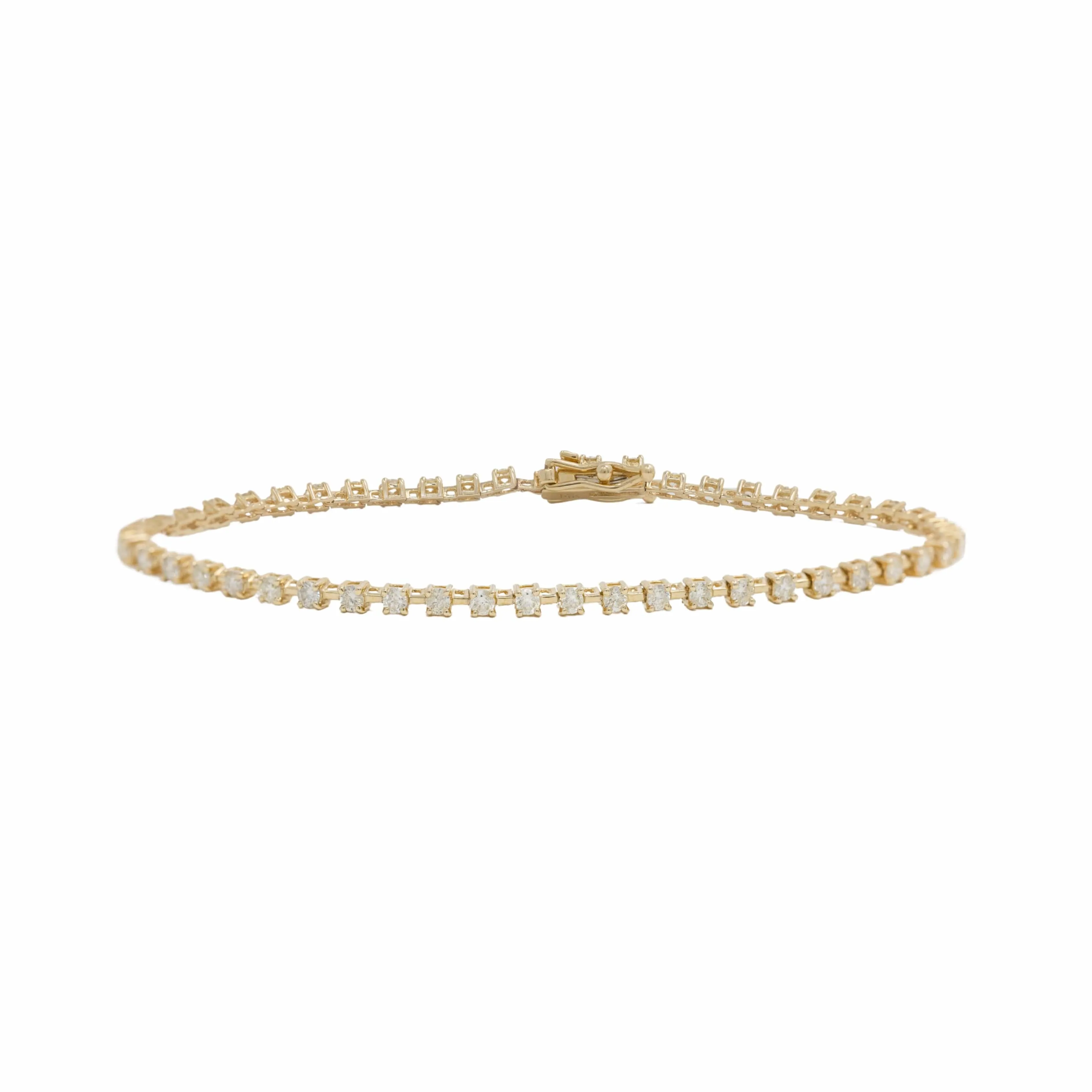 Bold Simplicity Diamond Tennis Bracelet