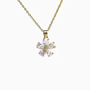 Bold Star With Diamond Sparkle Necklace - Fluffy