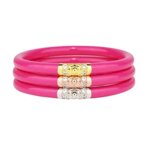 BuDhaGirl Epic Pink Three Kings All Weather Bangles