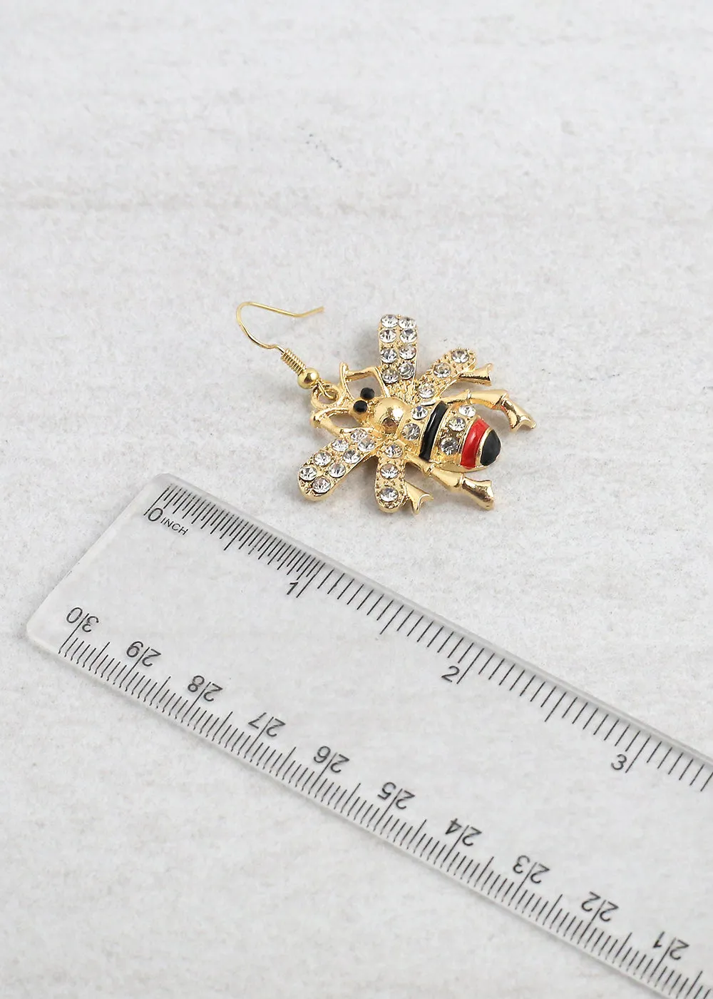 Dazzling Bee Earrings