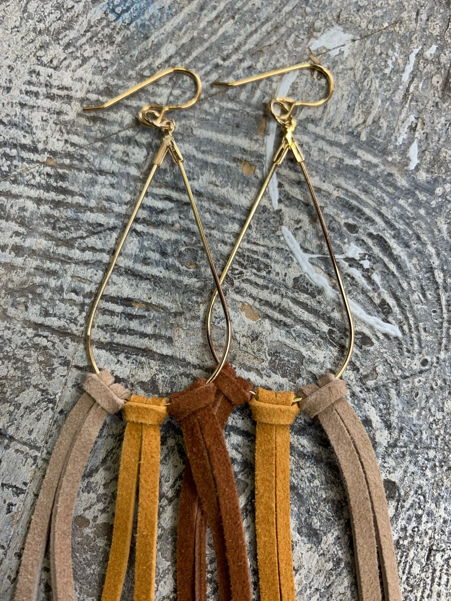 Drama Queen Fringe Leather Earrings