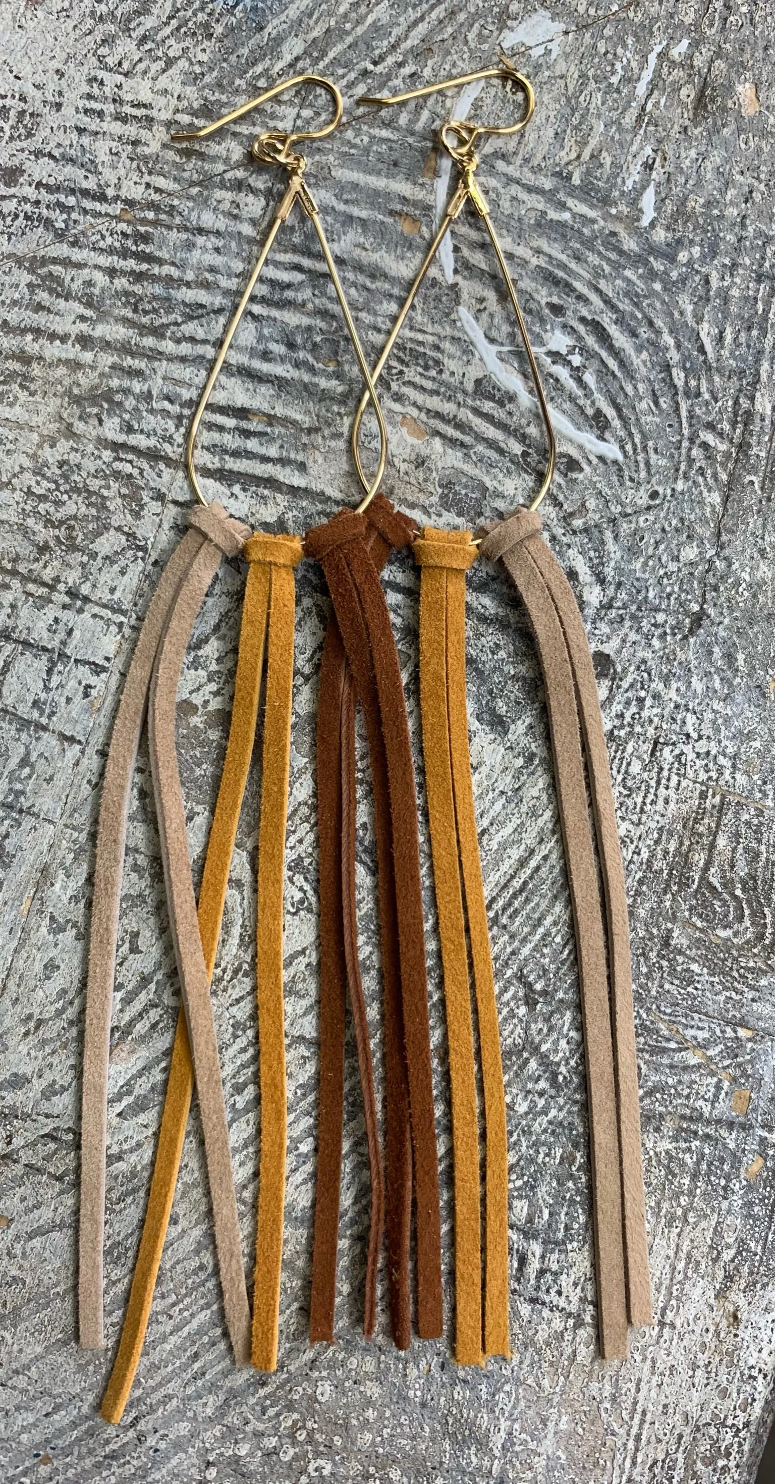 Drama Queen Fringe Leather Earrings