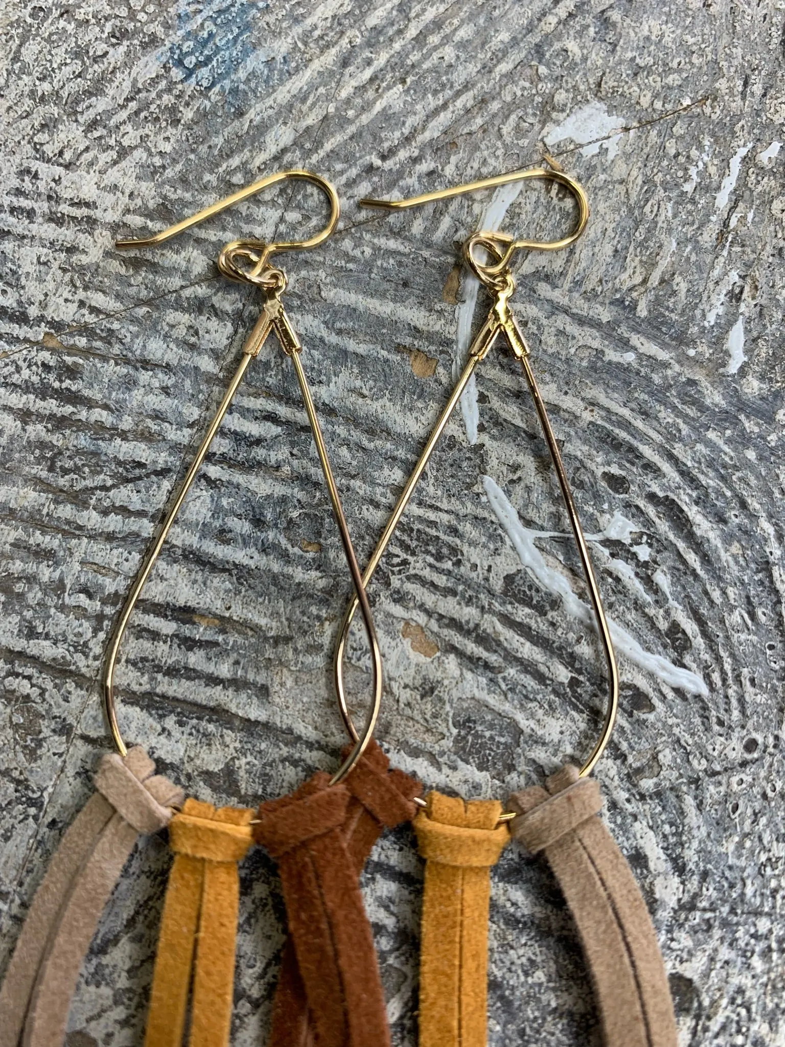 Drama Queen Fringe Leather Earrings