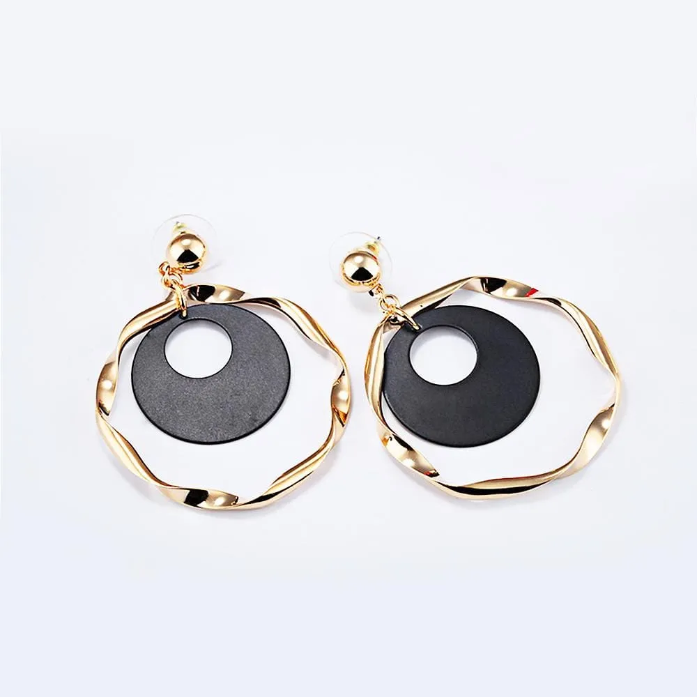 Duo Loop Dangle Earrings