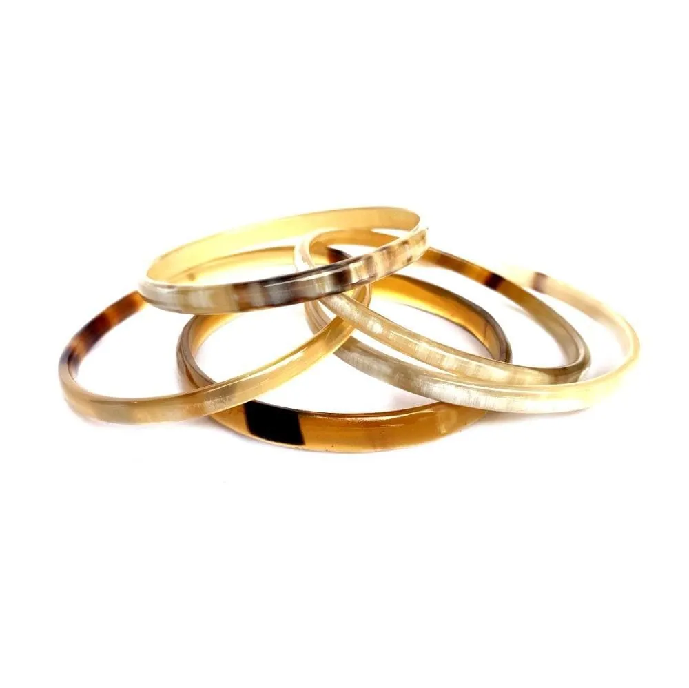 Genuine Cow Horn Bangles