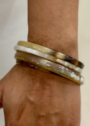 Genuine Cow Horn Bangles