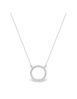 GEORGINI ARA RHODIUM PENDANT