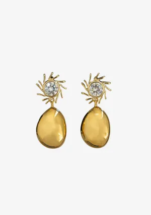 GOLD SOL EARRINGS