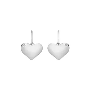 Hot Diamonds Desire Heart Hook Earrings | Sterling Silver