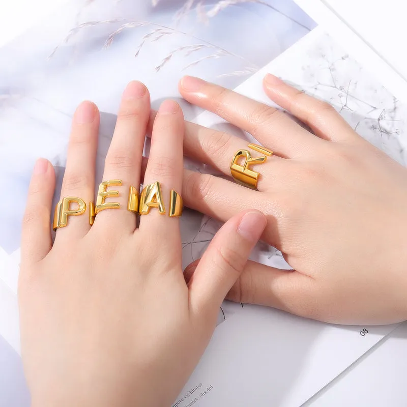 Initial Letter Ring