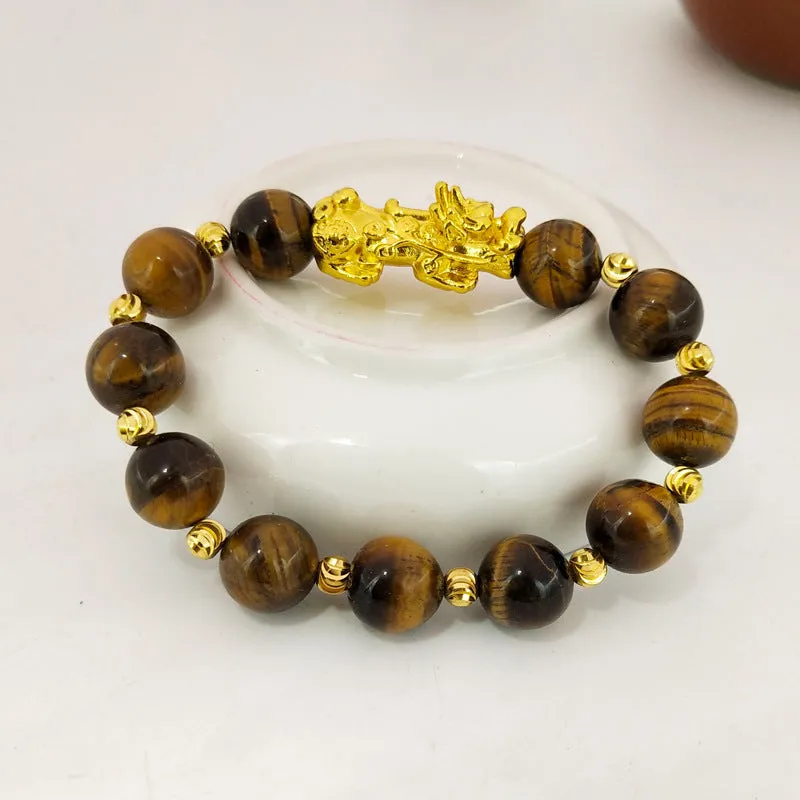 Natural Agate Stone Crystal Bracelets