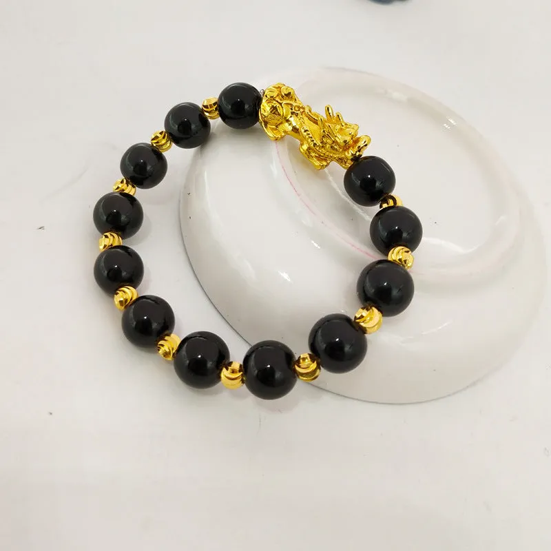 Natural Agate Stone Crystal Bracelets