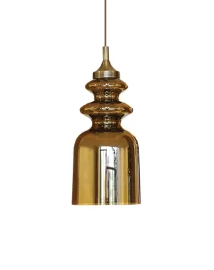 Outlet Cornelia and Messalina pendant - Messalina, Dark amber