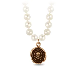 Remember to Live Freshwater Pearl Necklace - Ivory