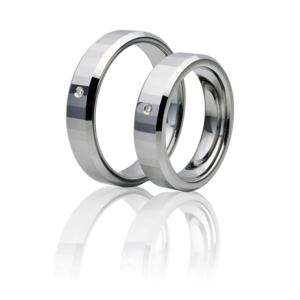 Riley Tungsten Wedding Ring