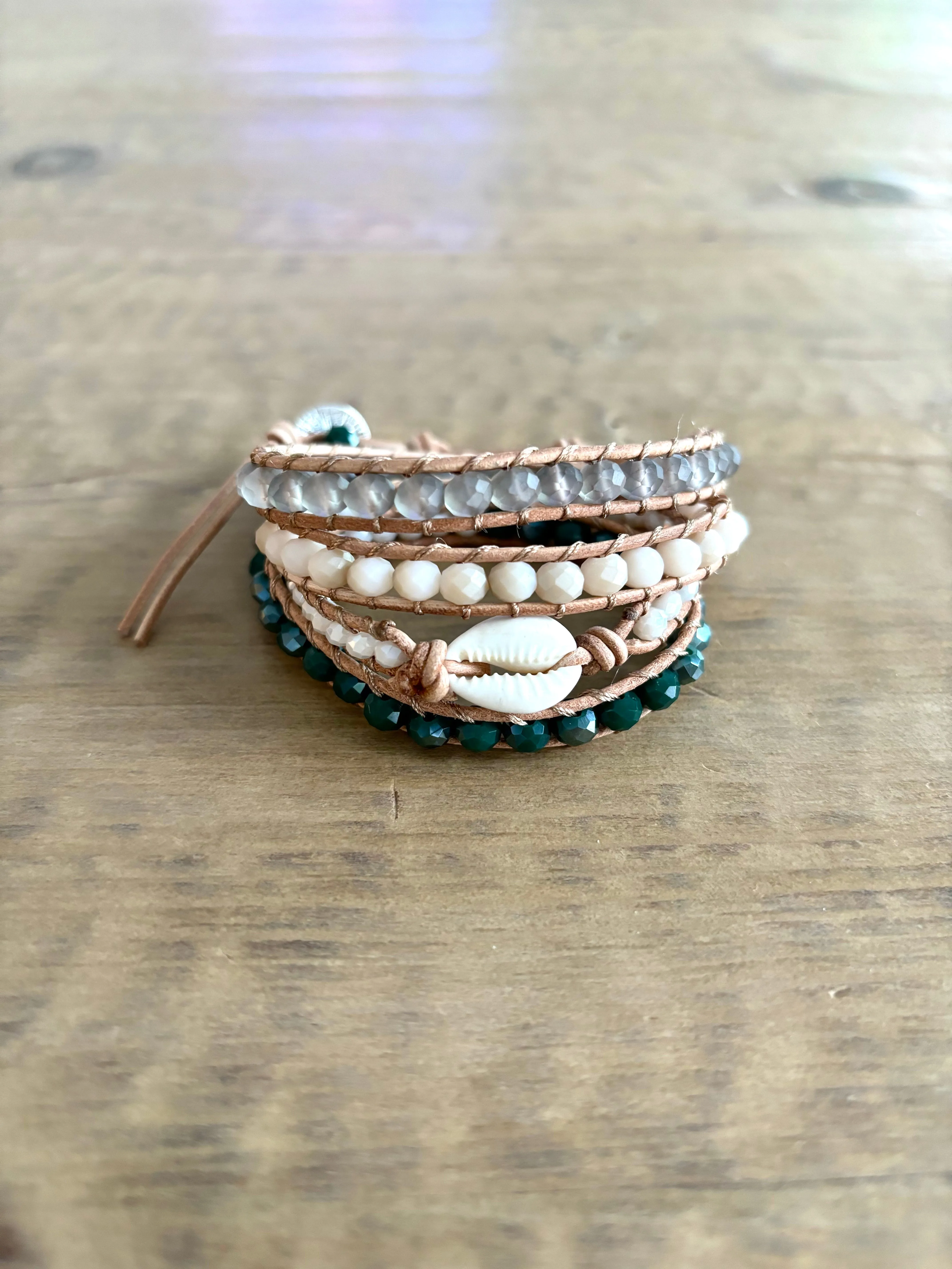 River Rocks Wrap Bracelet