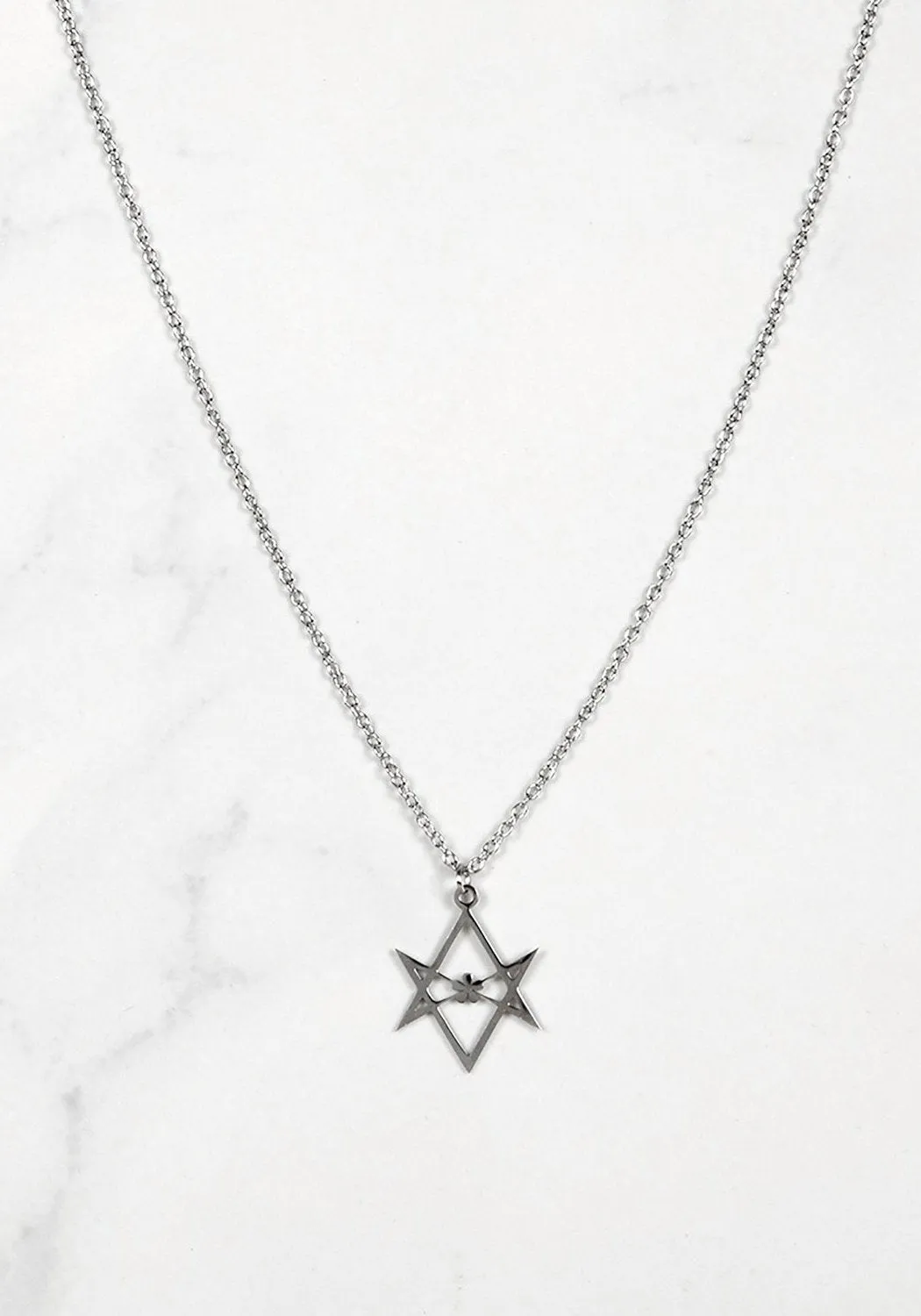 Unicursal Hexagram Necklace