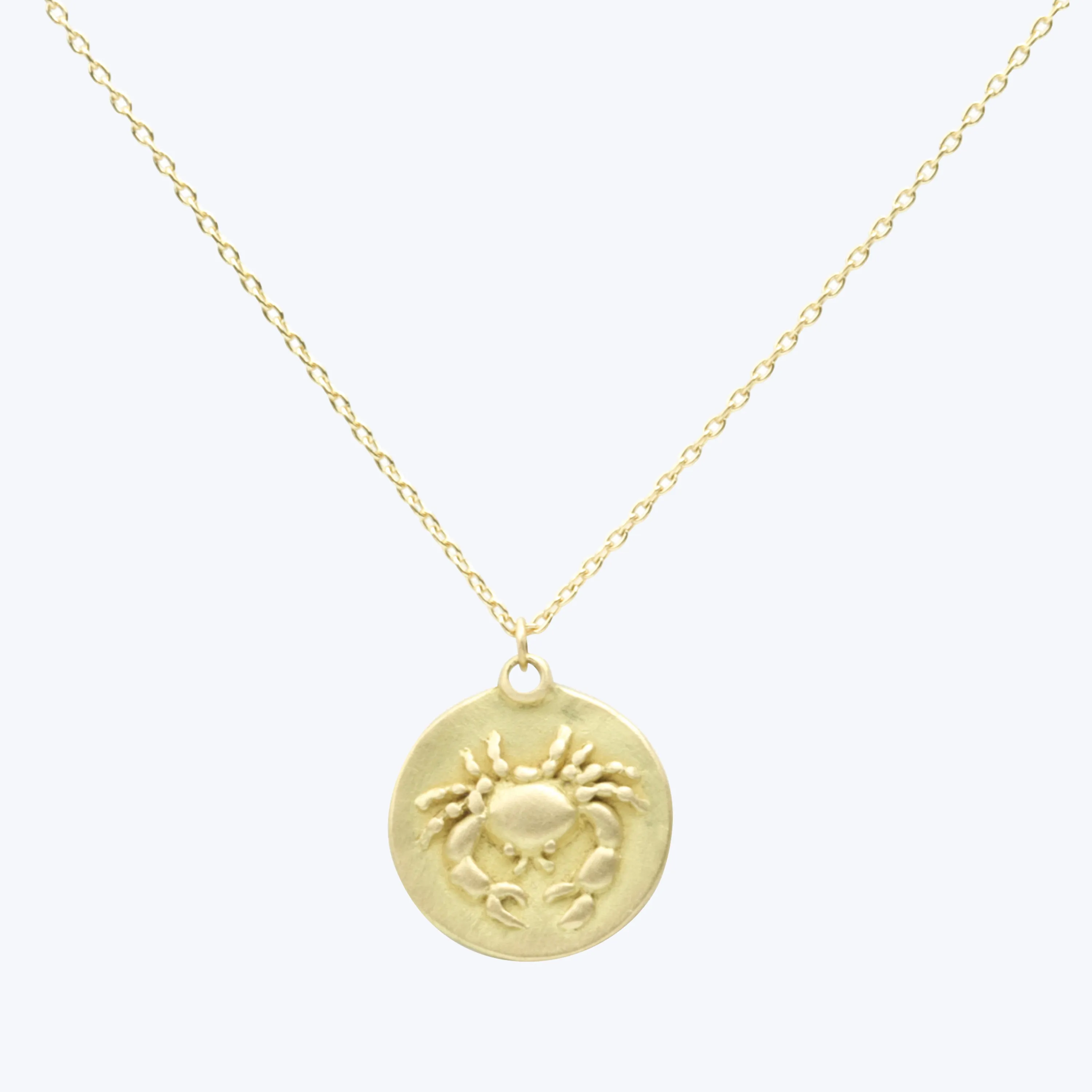 Zodiac Medal Necklace