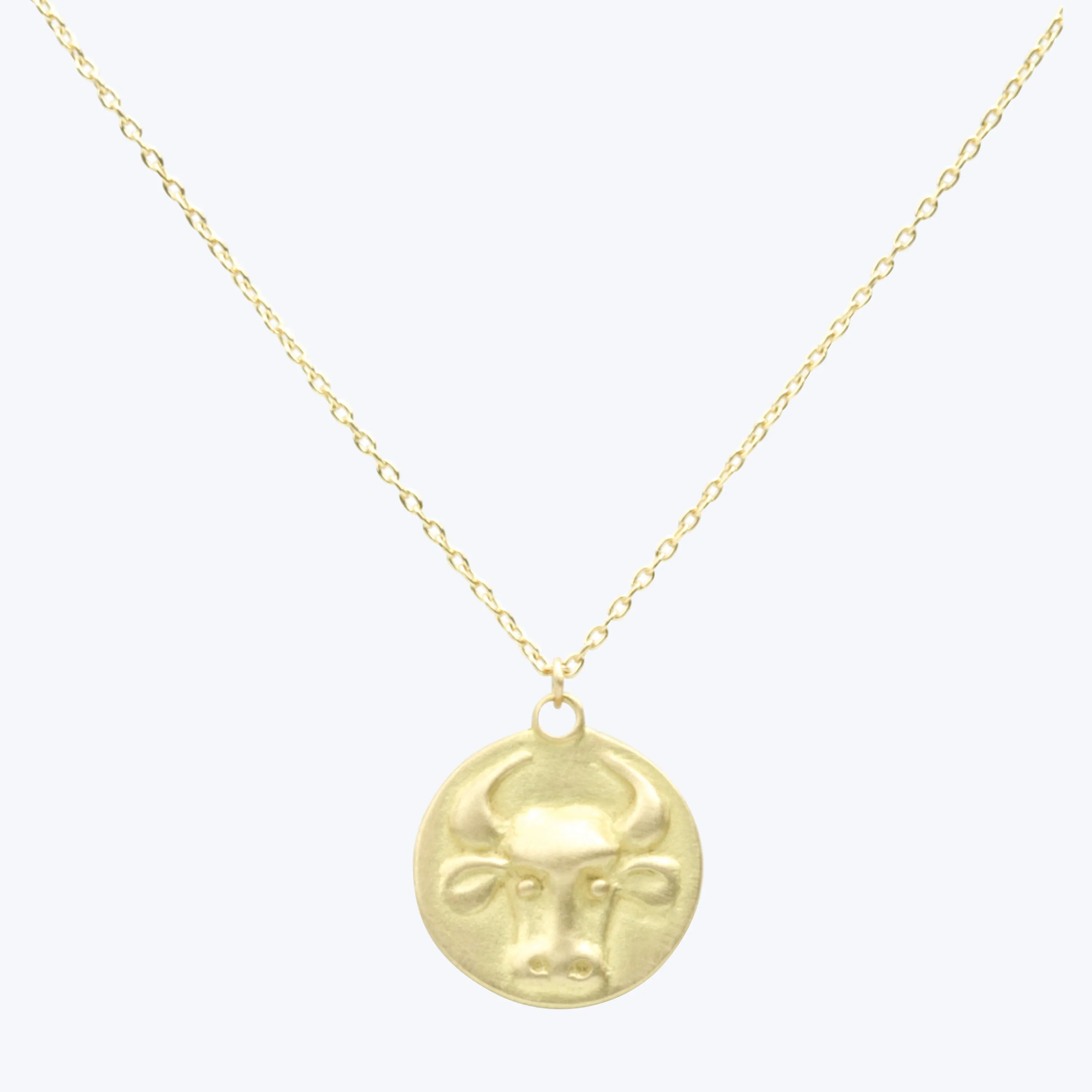 Zodiac Medal Necklace