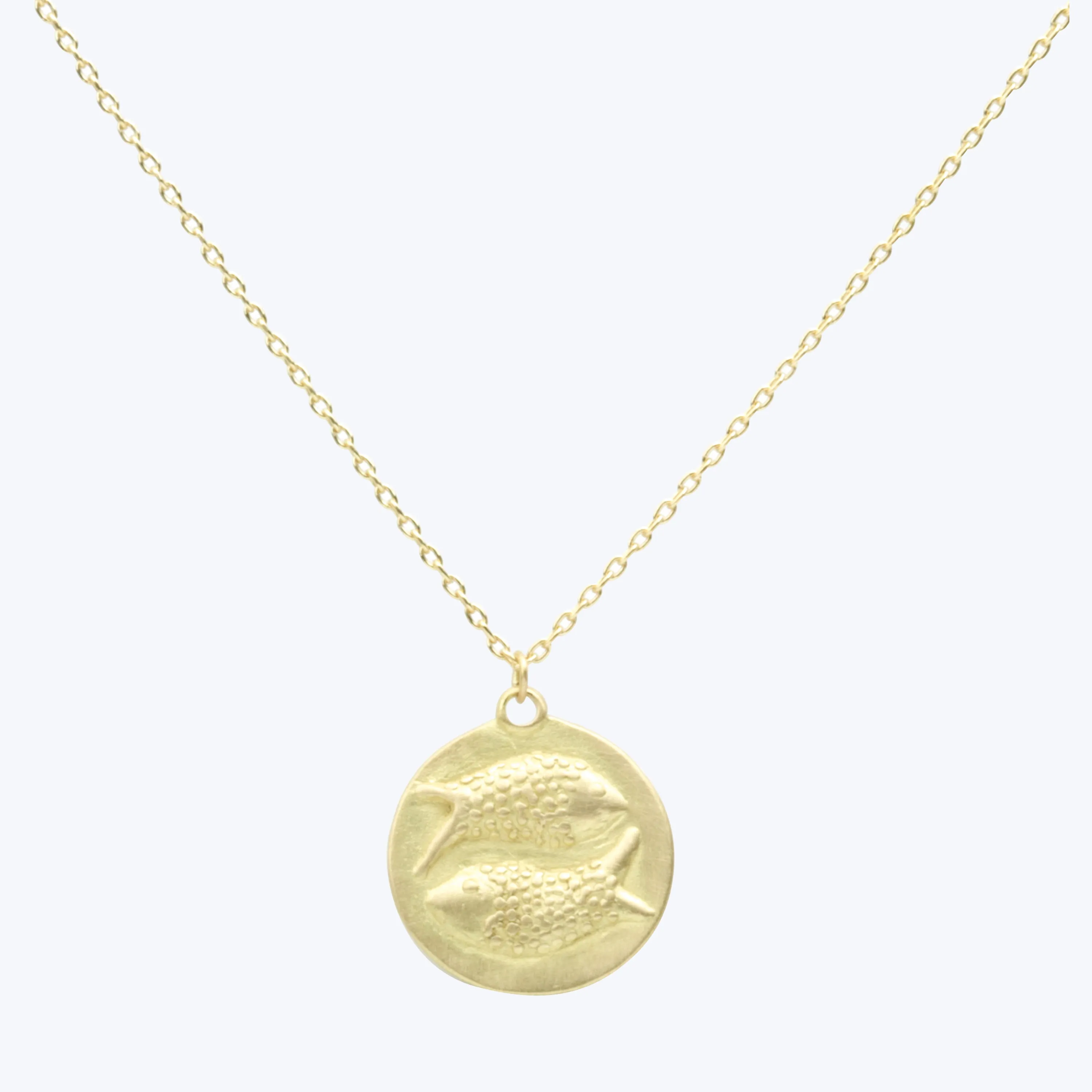 Zodiac Medal Necklace