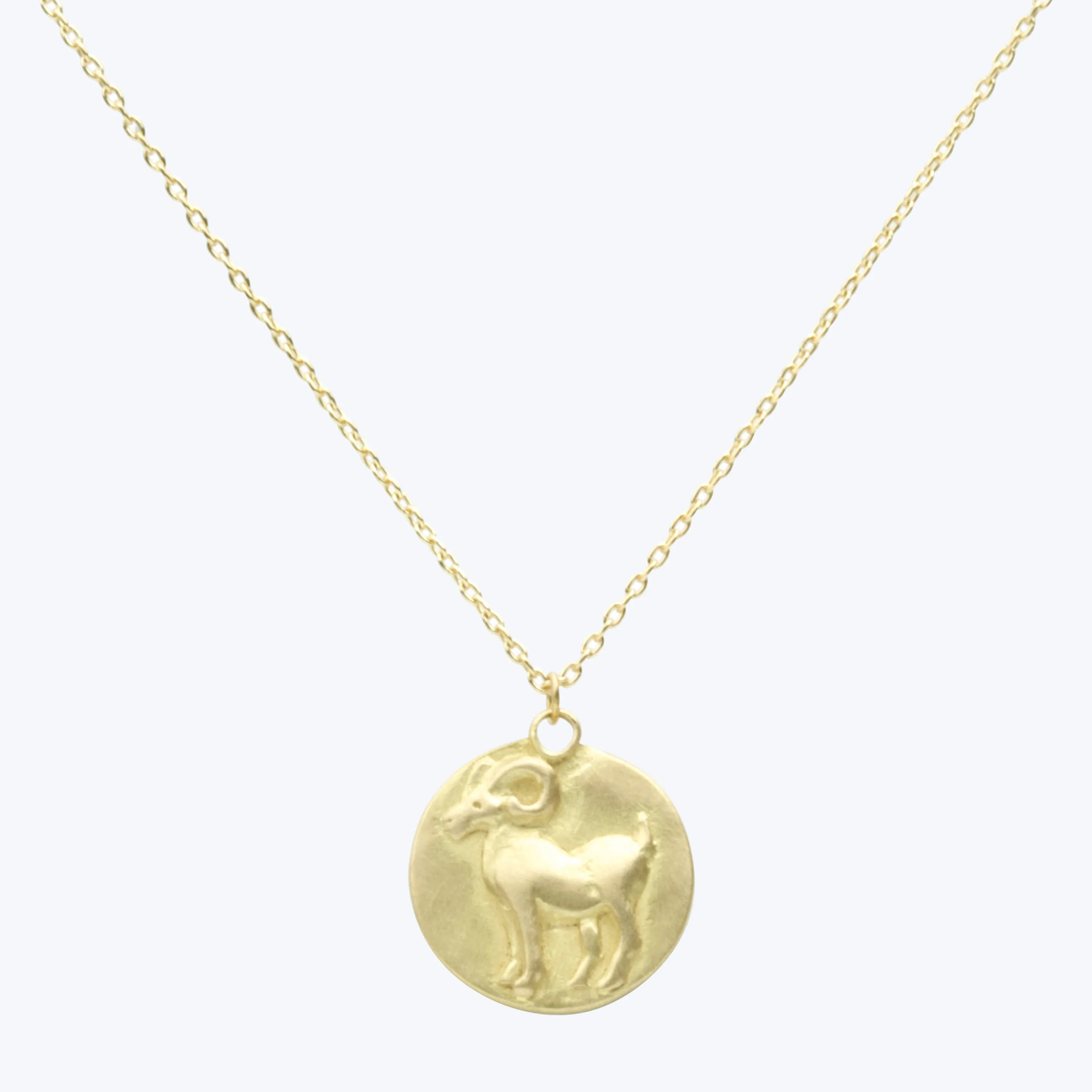 Zodiac Medal Necklace